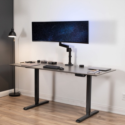 Monitor Arm Vivo Stand-v101gtu Para Ultrawide 49 15kg