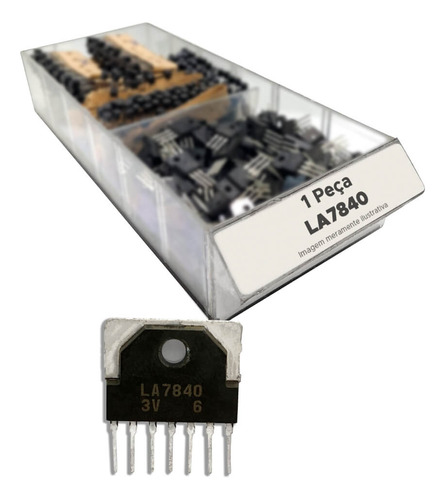 10x Circuito Integrado La7840 = La 7840 - 7 Pinos