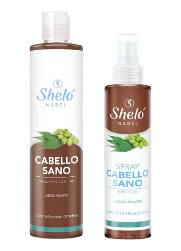Shampoo + Spray Cabello Sano Shelo