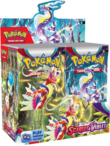 Pokemon Tcg: Scarlet And Violet Booster Display Ingles