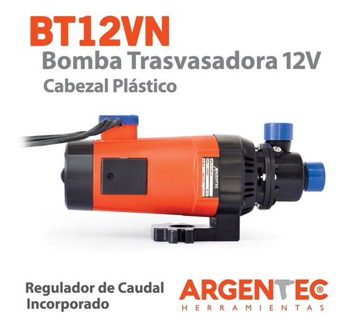 Tapa Intermedia Cuerpo Para Bomba Argentec Bt220n Bt12vn