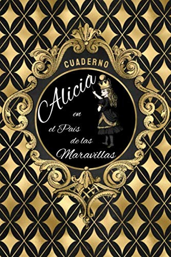 Cuaderno - Alicia En El Pais De Las Maravillas: Punteados Bu