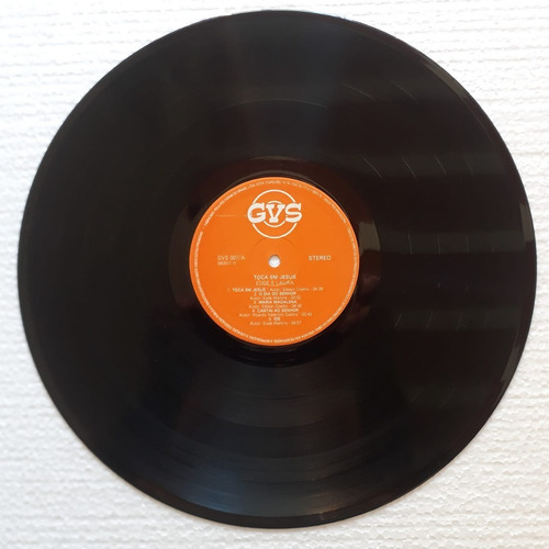 Toca Em Jesus Eude E Laura Lp Vinil Raro (Usado)