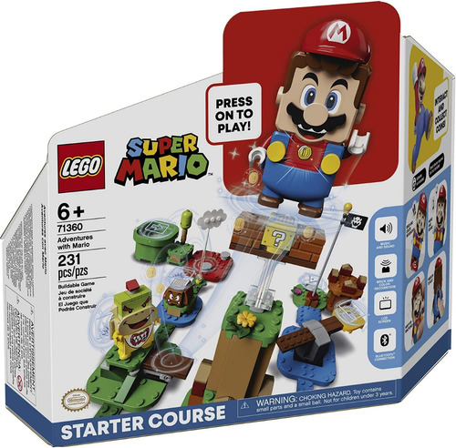 Lego Super Mario 71360 Interactivo Kit Inicial 231pcs. Lcd