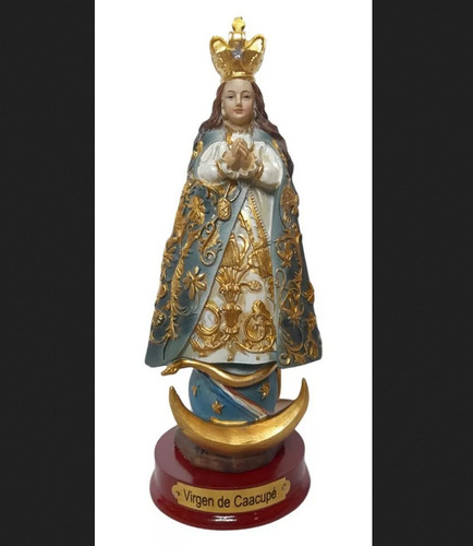 Imagen Religiosa - Virgen De Caacupe 15 Cm Marfinites