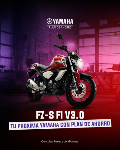 Yamaha Fz V3.0 150cc Plan De Ahorro %100 - Palermo Bikes