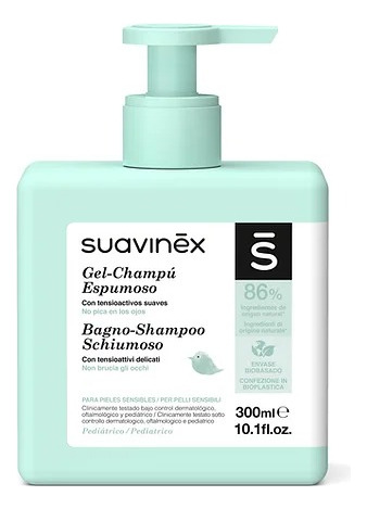 Gel Shampoo Espumoso 300ml Suavinex, Mvd Kids