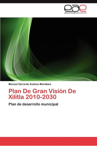 Libro: Plan De Gran Visión De Xilitla : Plan De Desarrollo M