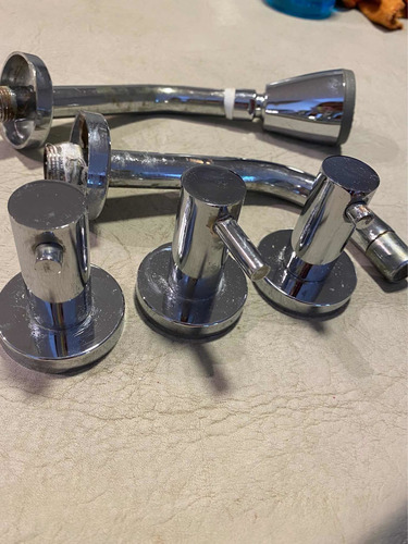 Grifería Fv Set De Ducha Usada Cromado (Usado)