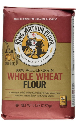 King Arthur Traditional Whole Wheat Flour 2.27 Kg