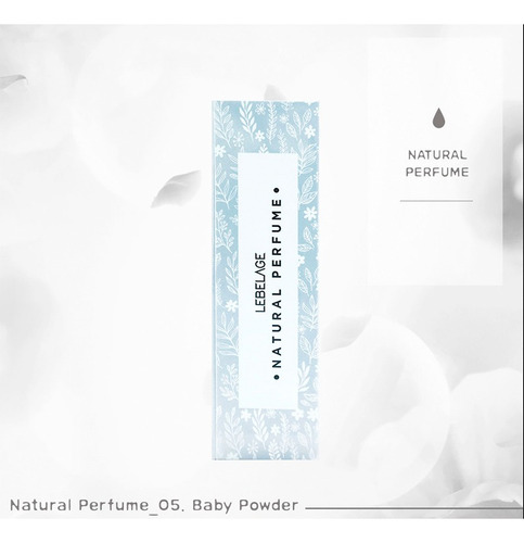 Perfume Coreano No.6 Fragancia Natural A Talco De Bebé (3pz)