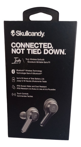 Audifonos Skullcandy Indy True Wireless Earbuds Tws Negro (Reacondicionado)
