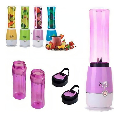 Licuadora Portátil Shake N Take 3 500 Ml Azul 220v Azul Azul