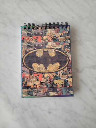 Libreta De Notas Block Apuntes Batman Flash Dc Comic