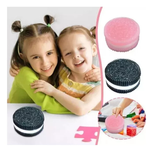 Squishy Con Olor Anti-estrés Galleta Oreo Suave Lavado Facil