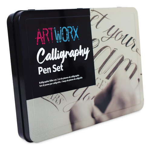 Juego De Bolígrafos De Caligrafía Con Guía Y Práctica
