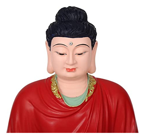 Estatua Buda Grande Meditando Sentado Hecha A Mano Zen.