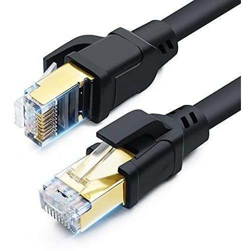 Cable Cat 8 Ethernet 40ft, Interior Amp; Exterior, Qv2r8