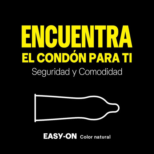 Sico Safety, Cartera Con 9 Condones Anatómicos Y Lubricados