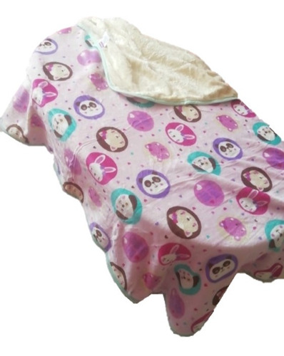 Cobertor Baby Siberia Cuna Mascotitas Babyshower Perro, Oso