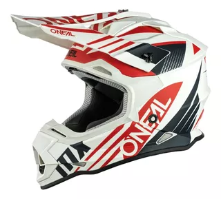 Casco De Moto Enduro Oneal 2srs Spyde Red/white/blue