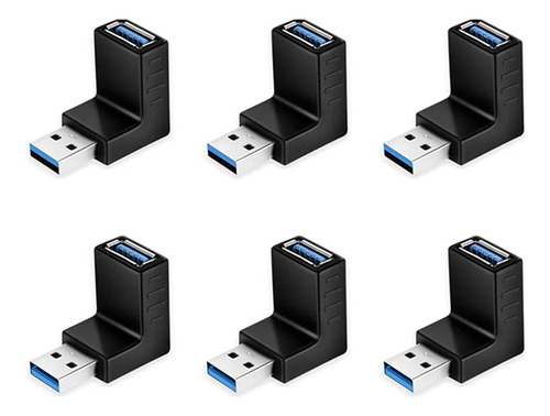 Adaptador Extensor Usb 3.0 De 90 Grados Macho A Hembra Usb 3