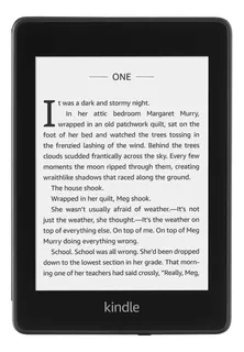 E-Reader Kindle Paperwhite 10 Gen 8GB negro con pantalla de 15,24cm 167ppi