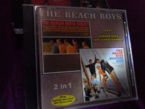 The Beach Boys Today! + Summer Days Cd Ruso Rock Surf 2 En