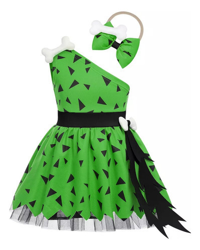 Disfraz De Picapiedra Para Bebés Y Niñas, Cuevas, Cosplay De