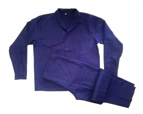 Overol 2 Piezas Dril Dotación Laboral Camisa Y Pantalon