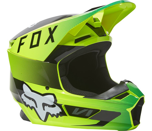 Imagen 1 de 5 de Casco Motocross Fox -v1 Ridl