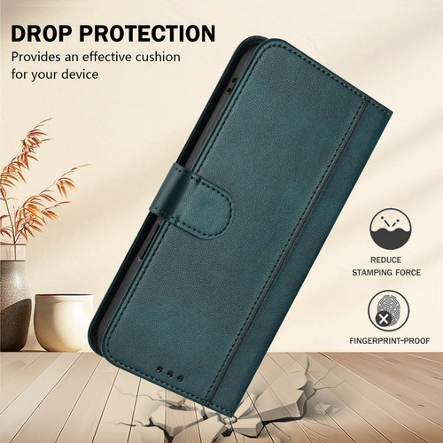 Funda De Piel Tipo Cartera Con Ranura Para Tarjetas Huawei Mate 70 Pro Plus