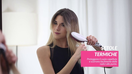 Imagen 3 de 10 de Cepillo De Pelo Gama 4d Therapy Deep Care Ozone Ion No Frizz