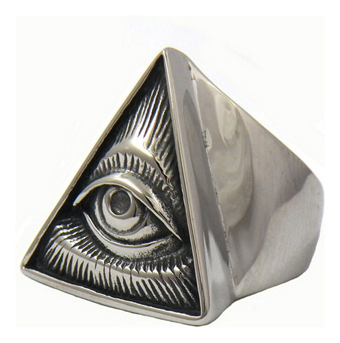Metal Rings For Man Ojo Del Mal De Ojo Masonic