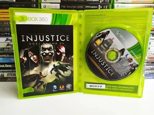 INJUSTICE GODS AMONG US ULTIMATE EDITION XBOX 360 E ONE NOVO JOGO