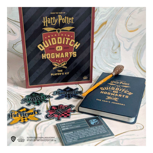 Harry Potter Quidditch At Hogwarts: The Player's Kit, De Lemke; Donald. Editorial Running Press, Tapa Dura, Edición 1 En Inglés, 2020