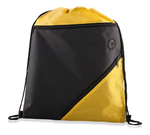 Sporty Bag Crocket En Poliester 2 Bolsillos Tula Morral 