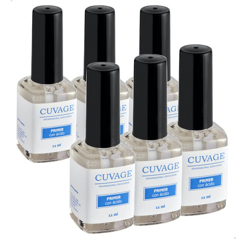 Imagen 1 de 8 de Primer Con Ácido X 6 Uñas Esculpidas Gel Acrilico Cuvage