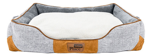 Cama Para Perros O Gatos Gigwi Place Cama Amarilo Y Gris