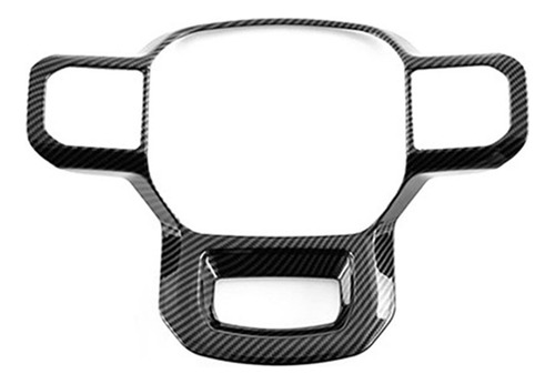 Carbon Fiber Steering Wheel Panel Cover For Rear