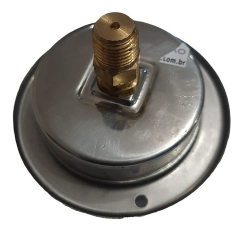 Manômetro 100mm Horiz Inox 0- 16 Bar: 230 Psi R.1/2 Npt