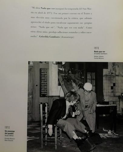Cuarenta Años Teatro San Martín - Kive Staiff - 1960 - 2000 (Usado)