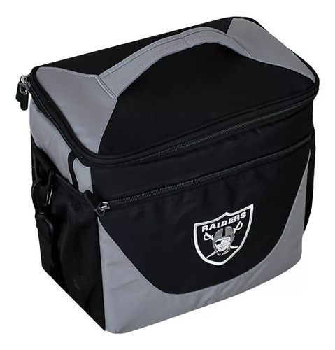 Hielera Nfl Original Diferentes Equipos Para 24 Latas Las Vegas Raiders Mod. 324644