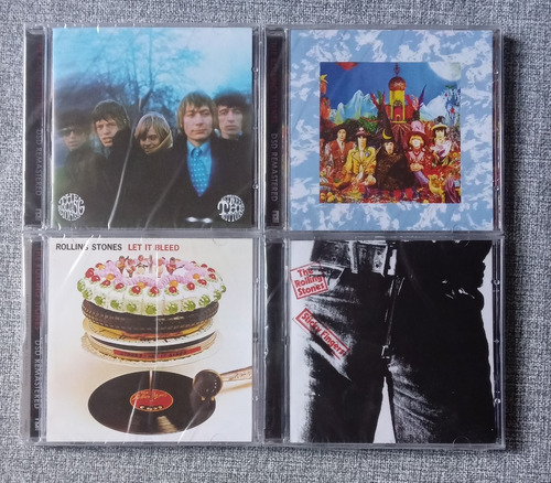 4 Cd Rolling Stones Between, Majestic, Bleed Y Sticky Nuev