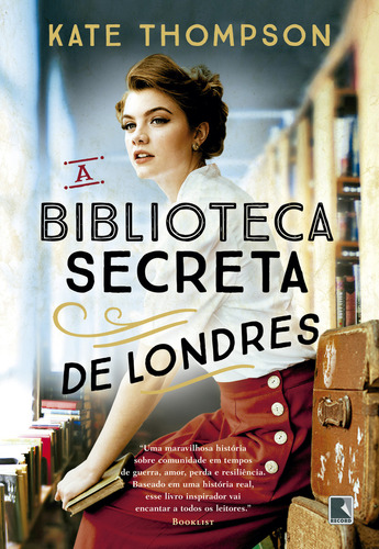 A Biblioteca Secreta De Londres, De Kate Thompson (), Juliana Romeiro. Editora Record, Capa Mole Em Português, 2023