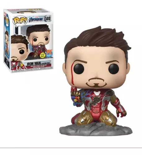 Figura de acción Iron Man Capitán América: Civil War 7224 de Funko Pop!