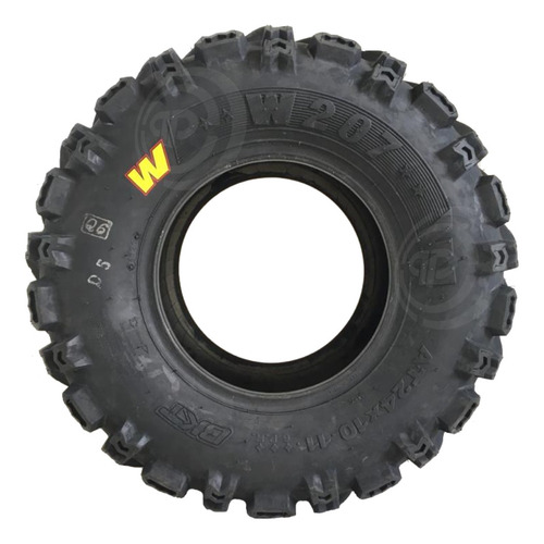 Imagem 5 de 5 de Jogo Pneu 24x8-12 E 24x10-11 Bkt W207 - Atv Honda Trx420