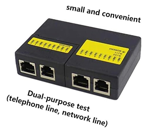 Shanfeilu Probador De Cable De Red Rj45 Rj11 Rj12 Utp Ethern