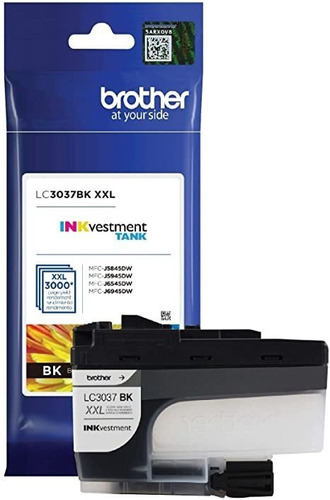 Hermano Lc3037bk - Cartucho De Tinta Para Depósito De Tinta,