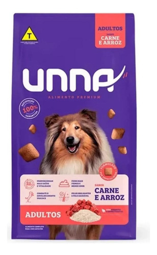 Alimento Para Cachorro Adulto Ração Dog Carne E Arroz 15kg